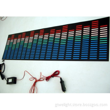 Ciggartte Lighter 12V Power Equalizer Sticker for Car Colorful